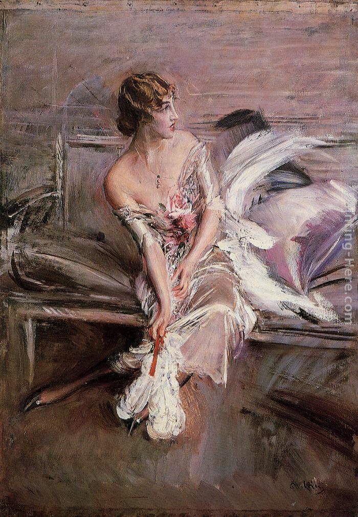 Portrait of Gladys Deacon painting - Giovanni Boldini Portrait of Gladys Deacon art painting